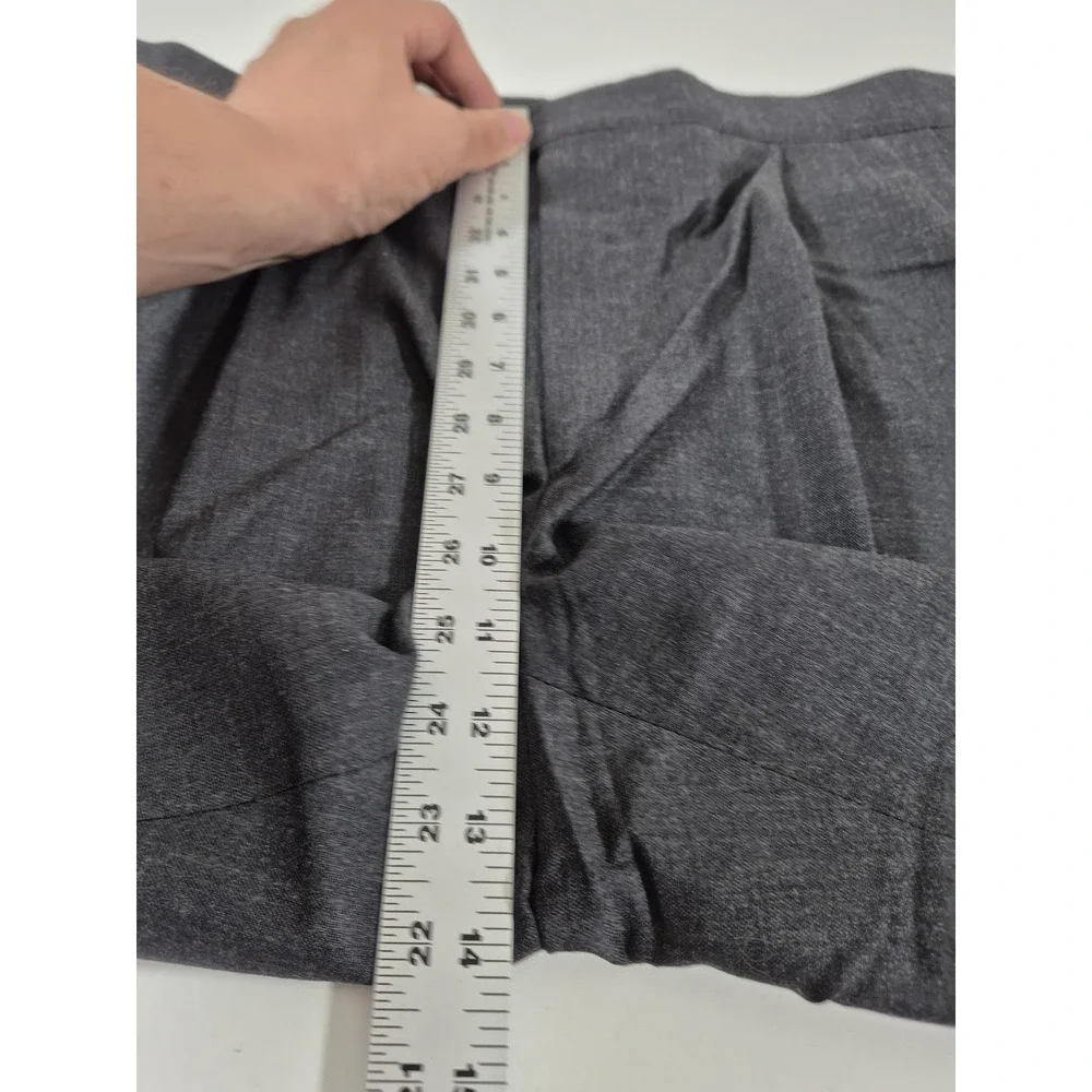 VTG Sansabelt Dress Pants Mens 34x36 Gray Wool Pleated Straight Comfort Waist